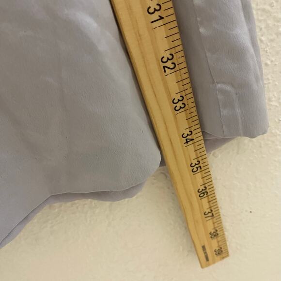 I.N.C. International Concepts 100% Silk Silver Mini Dress Size 6 - Picture 7 of 8